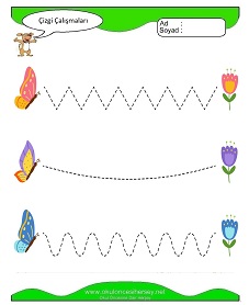 Çizgi Çalışma Sayfaları